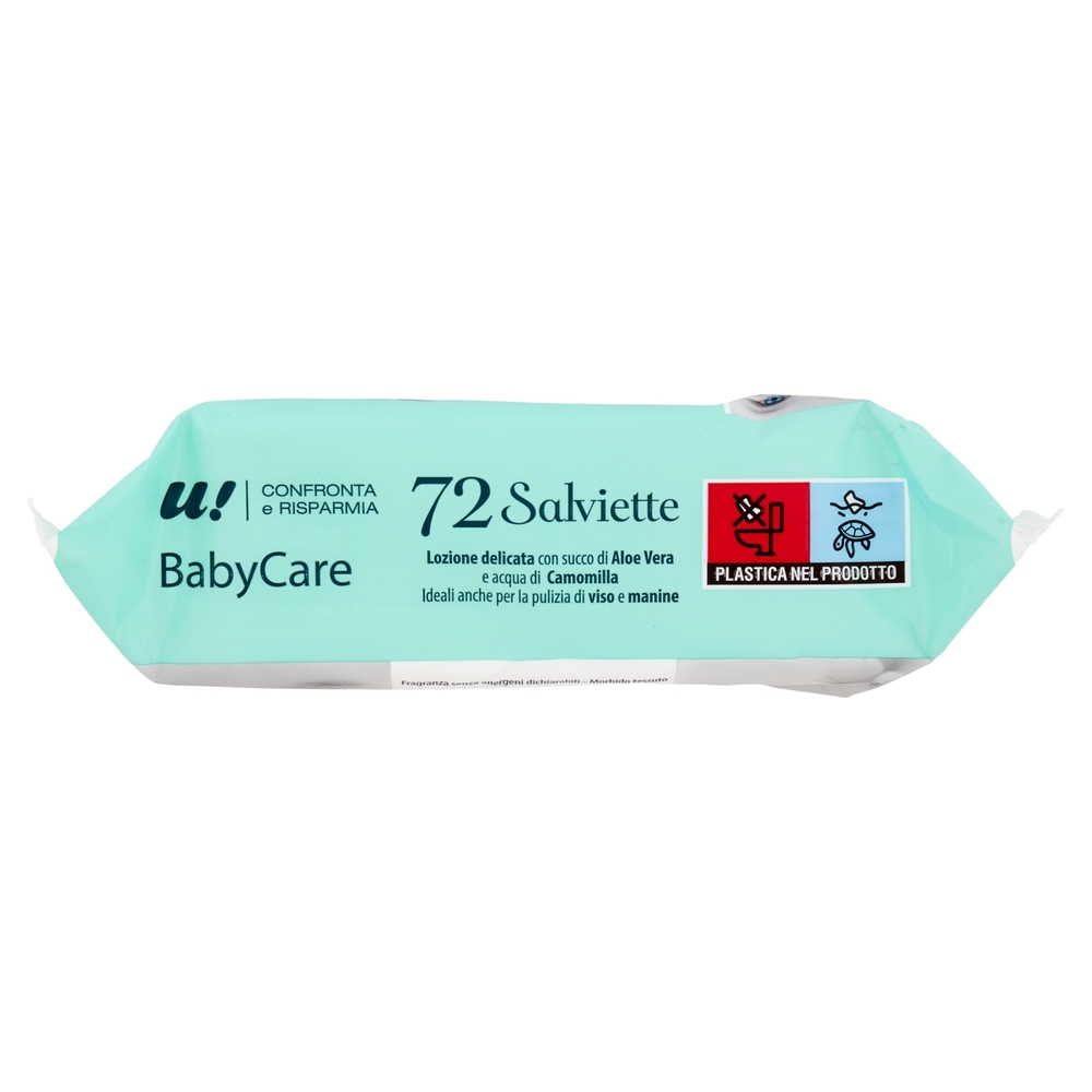 72 Salviette Baby Care U! Confronta e Risparmia